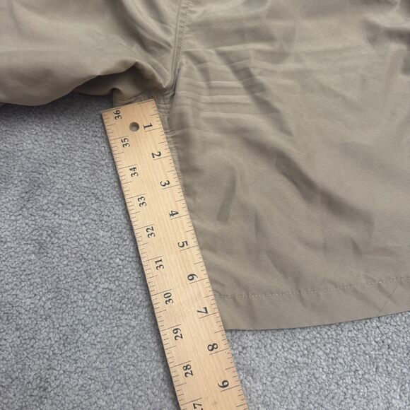 The North Face Class V Belted Cargo Shorts Mens Large Khaki Brown Outdoor Hike - Picture 14 of 16